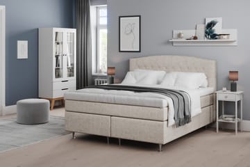 Belda Sänggavel 180 cm Svängd - Beige - Möbler - Säng - Sängtillbehör & sänggavel - Sänggavlar & huvudgavlar