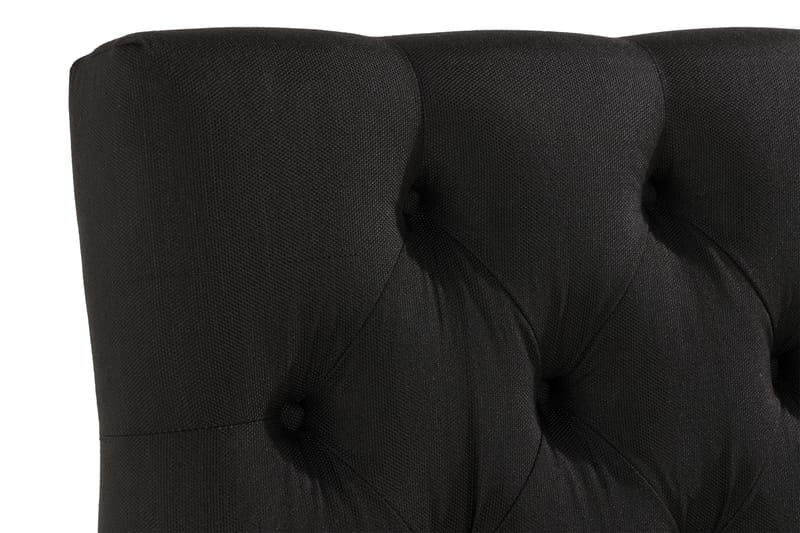 Ella Sänggavel 120 cm Djuphäftad - Svart - Möbler - Säng - Sängtillbehör & sänggavel - Sänggavlar & huvudgavlar