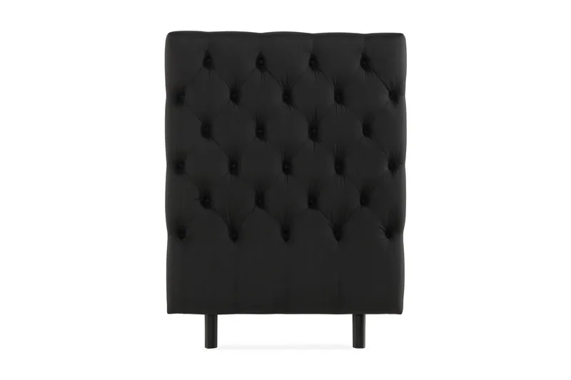 Ella Sänggavel 90 cm Djuphäftad, Svart