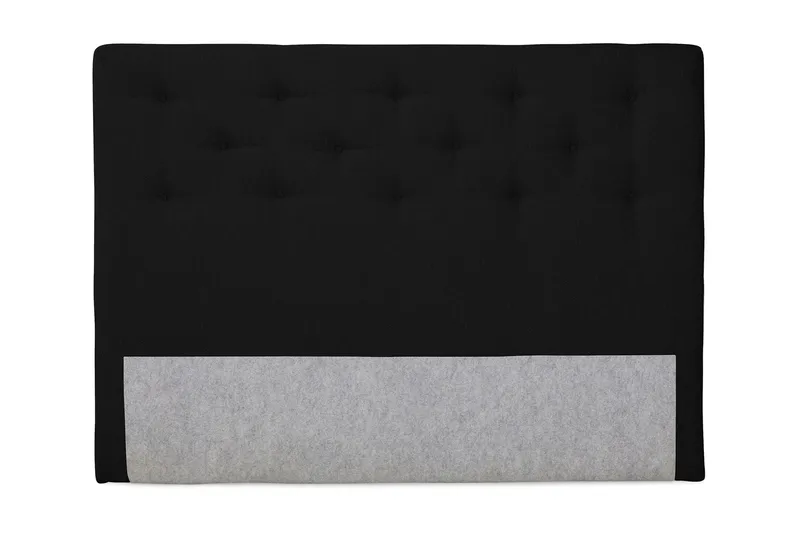 Nice Deluxe Sänggavel 160 cm, Svart