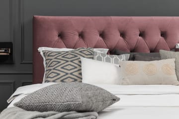 Royal Velvet Sänggavel 160 cm - Rosa - Möbler - Säng - Sängtillbehör & sänggavel - Sänggavlar & huvudgavlar