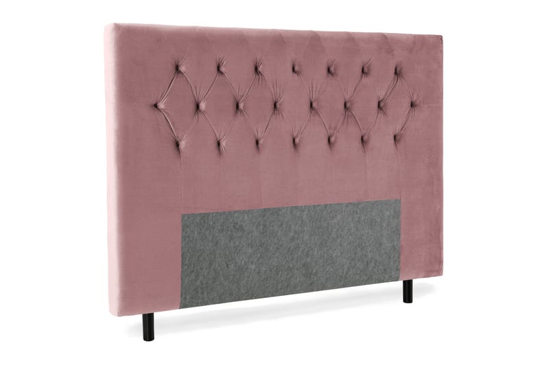 Royal Velvet Sänggavel 160 cm - Rosa - Möbler - Säng - Sängtillbehör & sänggavel - Sänggavlar & huvudgavlar