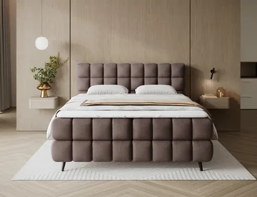 Sabeno Sängpaket Bubblig Kontinentalsäng med förvaring 180x200 cm - Tonall 22 - Möbler - Säng - Kontinentalsäng