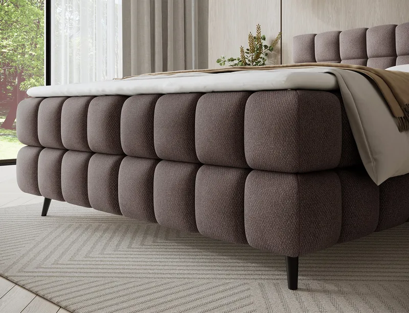 Sabeno Sängpaket Bubblig Kontinentalsäng med förvaring 180x200 cm - Tonall 22 - Möbler - Säng - Kontinentalsäng