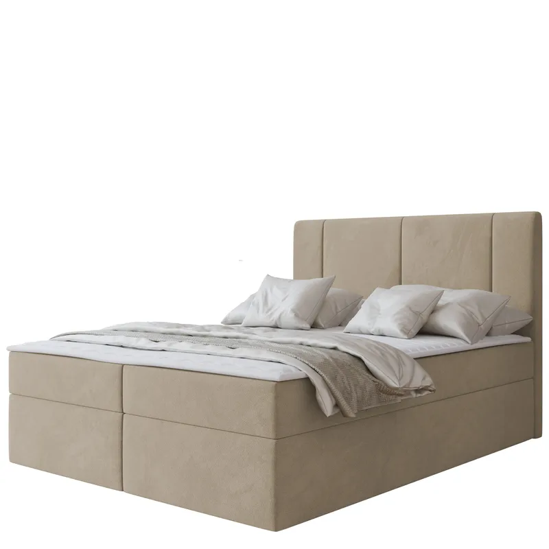 Salricus Sängpaket Kontinentalsäng 180x200 cm med Förvaring