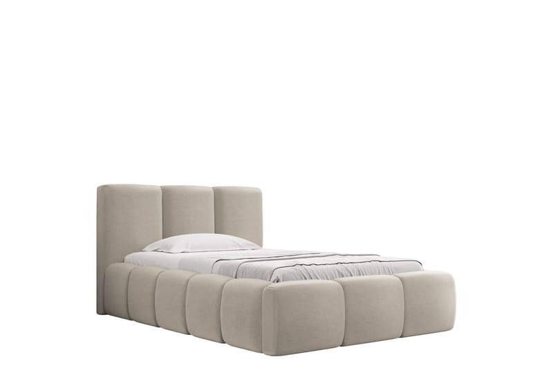 Salvenor Sängram med Förvaring 90x200 cm, Beige