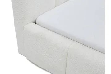 Salvenor Sängram med Förvaring 90x200 cm - Vit - Möbler - Säng - Sängram & sängstomme