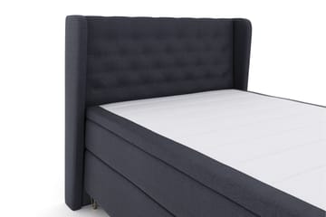 Select No 5 Komplett Sängpaket 140x200 Fast Latex - Blå/Metall V-form - Möbler - Säng - Komplett sängpaket