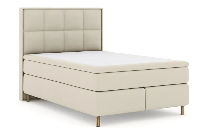 Select No 5 Komplett Sängpaket 140x200 Fast/Medium Watergel - Beige/Koppar - Möbler - Säng - Komplett sängpaket