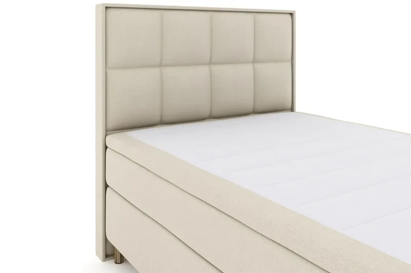 Select No 5 Komplett Sängpaket 140x200 Fast/Medium Watergel - Beige/Koppar - Möbler - Säng - Komplett sängpaket
