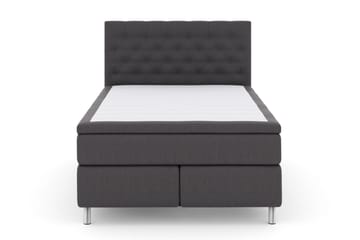 Select No 5 Kontinentalsäng 140x200 Fast/Medium Watergel - Mörkgrå/Metall - Möbler - Säng - Kontinentalsäng