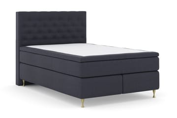 Select No 6 Komplett Sängpaket 140x200 Fast/Medium Watergel - Blå/Guld - Möbler - Säng - Komplett sängpaket