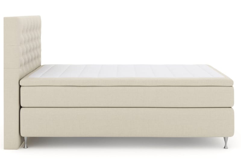 Select No 6 Komplett Sängpaket 140x200 F/M Memory/Pocket - Beige/Silver - Möbler - Säng - Komplett sängpaket