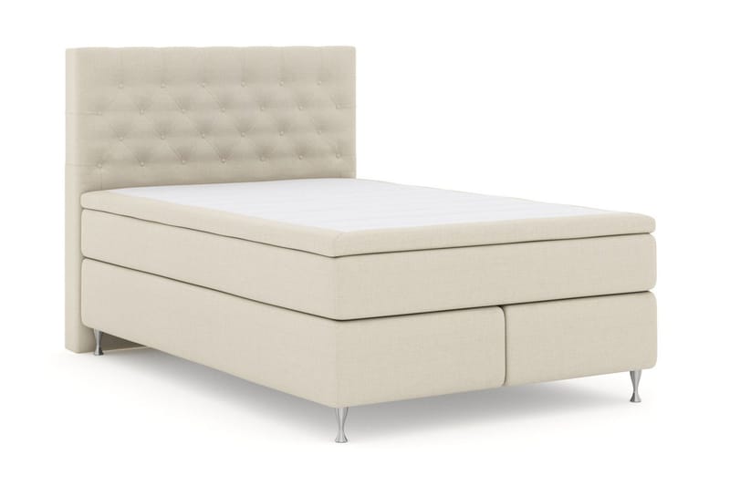 Select No 6 Komplett Sängpaket 140x200 F/M Memory/Pocket - Beige/Silver - Möbler - Säng - Komplett sängpaket