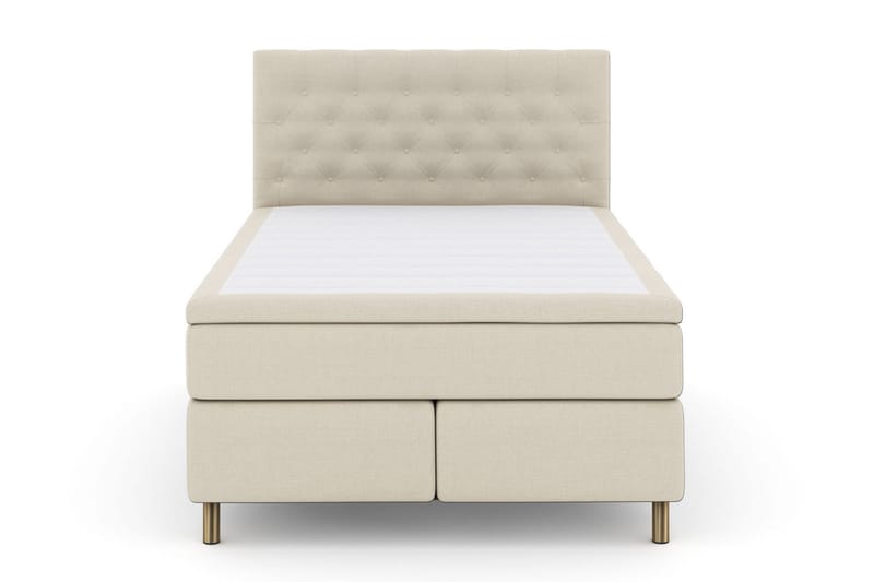 Select No 6 Kontinentalsäng 140x200 Fast Watergel - Beige/Koppar - Möbler - Säng - Kontinentalsäng