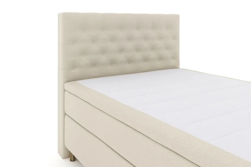 Select No 6 Kontinentalsäng 140x200 Fast Watergel - Beige/Koppar - Möbler - Säng - Kontinentalsäng