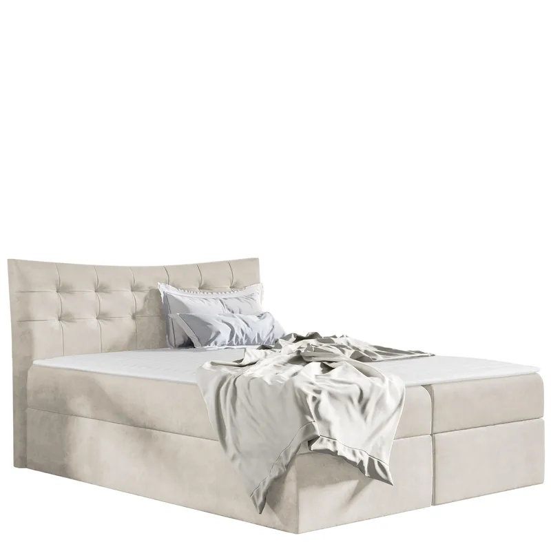 Sirel Sängpaket Kontinentalsäng 120x200 cm, beige