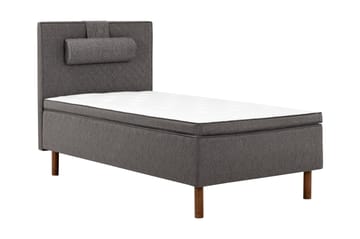 Sundborn Ramsäng 105x200 Medelfast Latex - Grå - Möbler - Säng - Enkelsäng