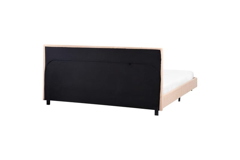 Vattensäng Albi - Beige, svart/Bouclé, 180x200 cm - Möbler - Säng - Vattensängar