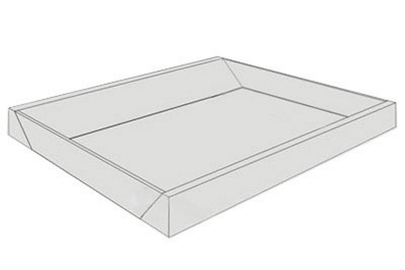 Wave Skumram Till Vattensäng180 200 cm - Svart - Möbler - Säng - Vattensängar