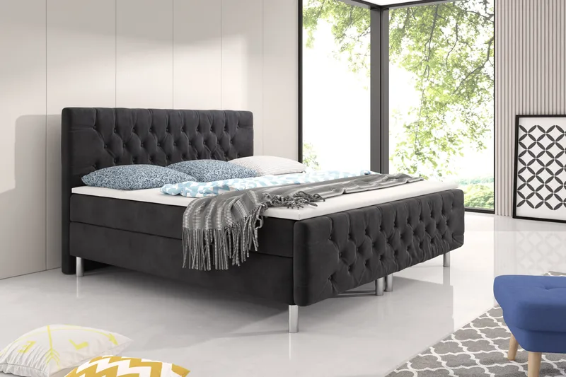 Velluto Sängpaket 160x200 cm - + Fler utföranden - Möbler - Säng - Sängar med förvaring