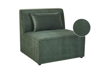 1-sitssektion Lemvig Grön - Grön - Möbler - Soffa - Modulsoffor - Mittmodul