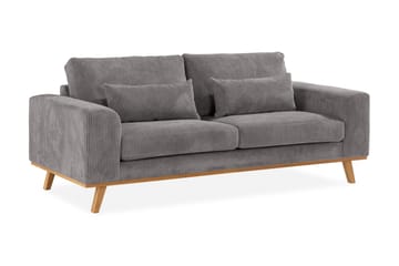Copenhagen 2-sits Manchestersoffa - Mörkgrå - Möbler - Soffa - 2 sits soffa