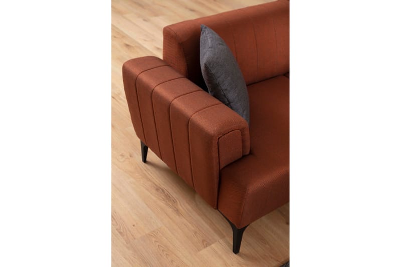 Lilesville 3-sits Soffa - Röd - Möbler - Soffa - 2 sits soffa