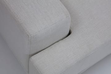 Lums 2-sits Soffa 200 cm i Tyg - Benvit - Möbler - Soffa - 2 sits soffa
