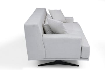 Lums 2-sits Soffa 200 cm i Tyg - Benvit - Möbler - Soffa - 2 sits soffa