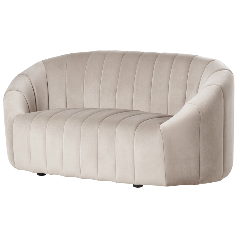 2-sits soffa Malung - Beige - Möbler - Soffa - Sammetssoffa