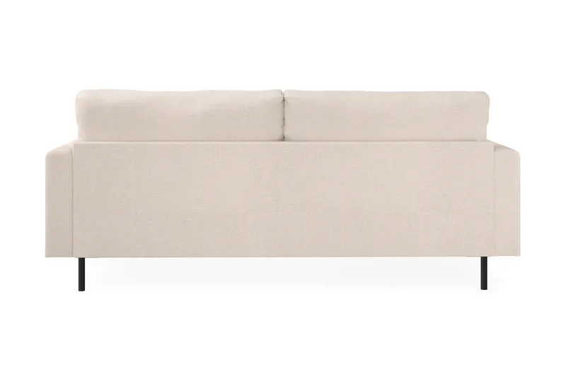 Menard Compact 3-sits Tygsoffa - Beige - Möbler - Soffa - 3 sits soffa