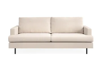 Menard Compact 3-sits Tygsoffa - Beige - Möbler - Soffa - 3 sits soffa