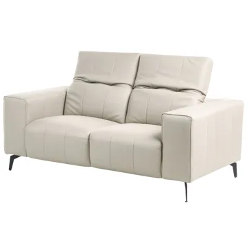 2-sits soffa Ommel - Ljusbeige - Möbler - Soffa - Biosoffa & reclinersoffa - 2 sits biosoffa & reclinersoffa