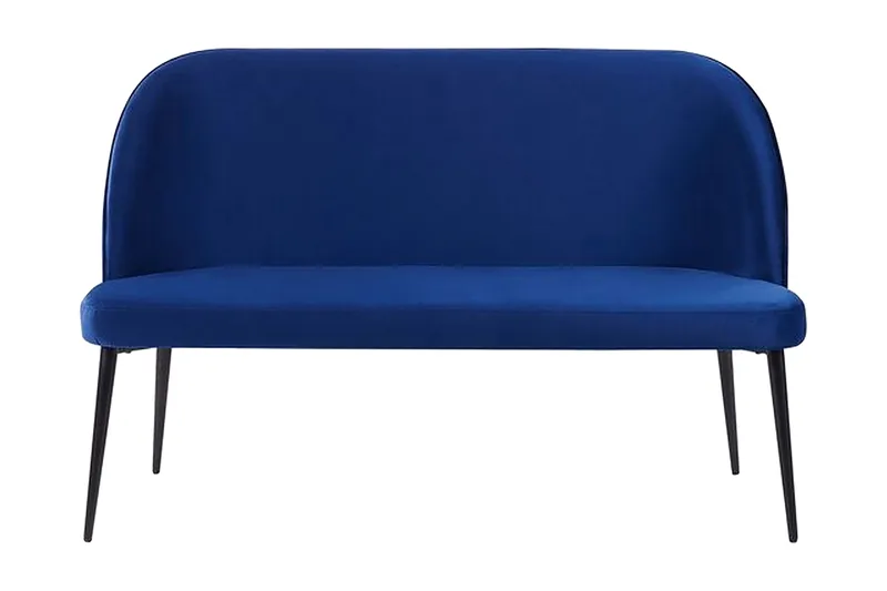 Osbyn 2-sits Soffa, Sammet/Blå