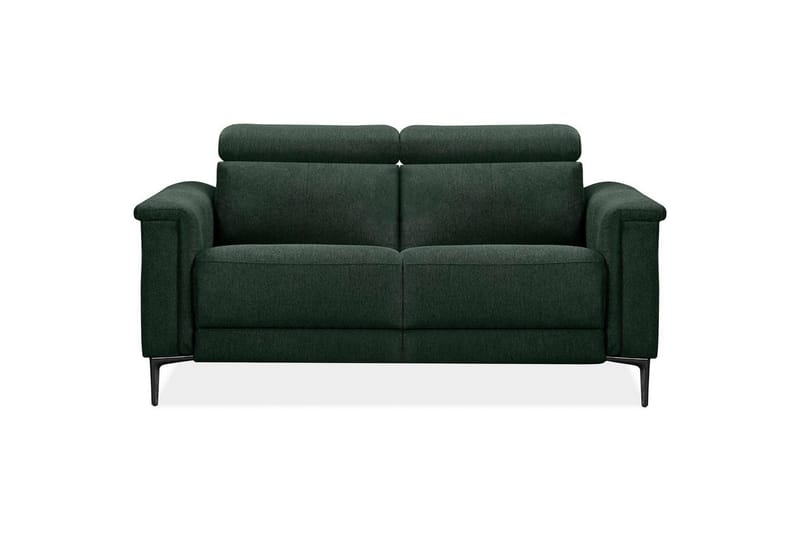 2-sitssoffa Lund Mörkgrön, Belfast tyg, Manuell vilstol - Mörkgrön, Belfast tyg, Manuell vilstol - Möbler - Soffa - Biosoffa & reclinersoffa - 2 sits biosoffa & reclinersoffa