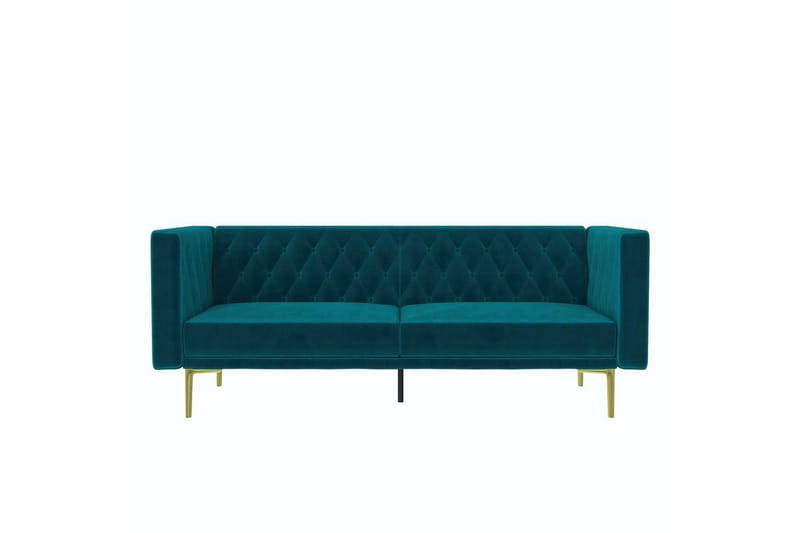 2-sitssoffa Marseille Smaragdgrön - Smaragdgrön - Möbler - Soffa - Sammetssoffa