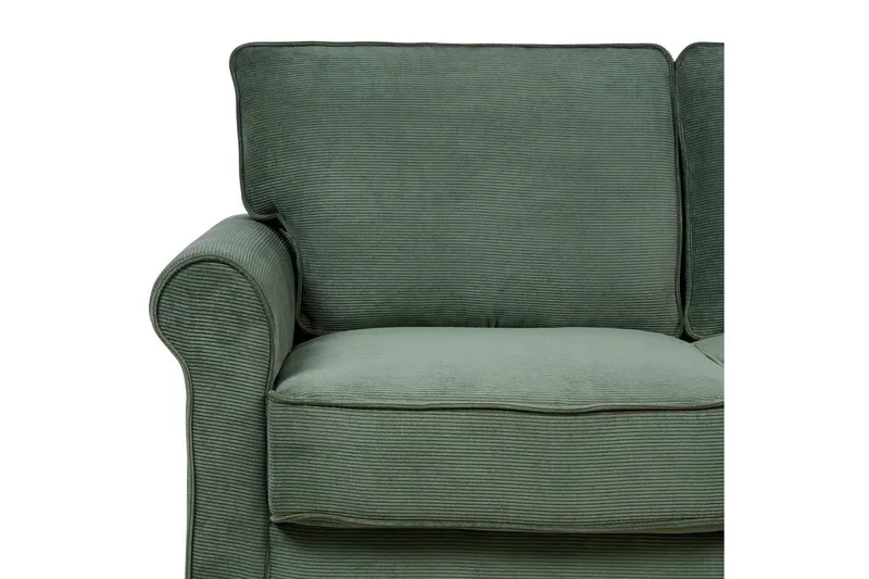 2-sitssoffa Ronneby Grönt, ljust trä - Grönt, ljust trä - Möbler - Soffa - 2 sits soffa
