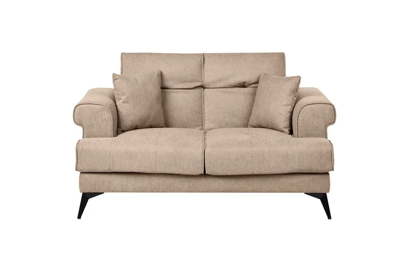 2-sitssoffa Skive Brun, Svart, Brun