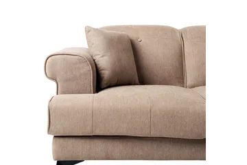 2-sitssoffa Skive Brun, Svart - Brun - Möbler - Soffa - 2 sits soffa