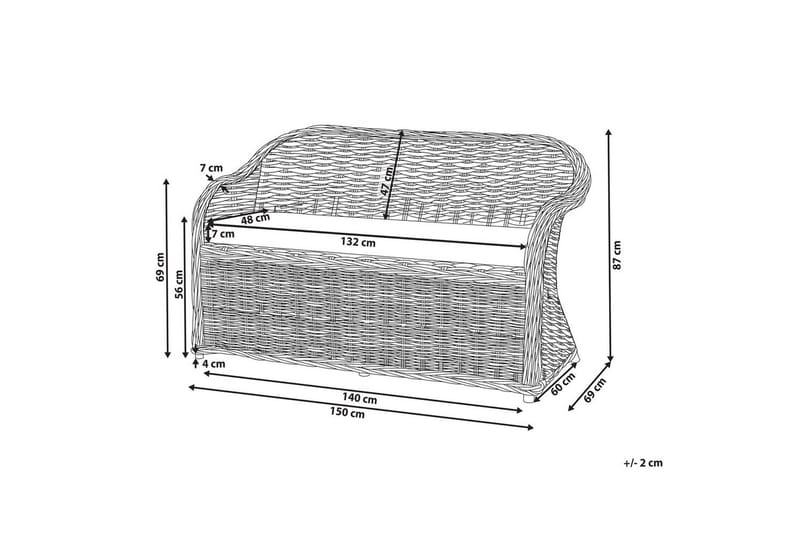 2.5-sitssoffa Susua - Möbler - Soffa - Soffgrupp