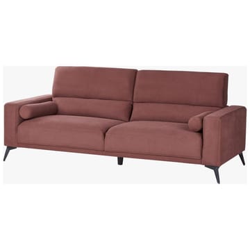 3-sits soffa Ange - Röd, Svart/Polyester - Möbler - Soffa - 3 sits soffa