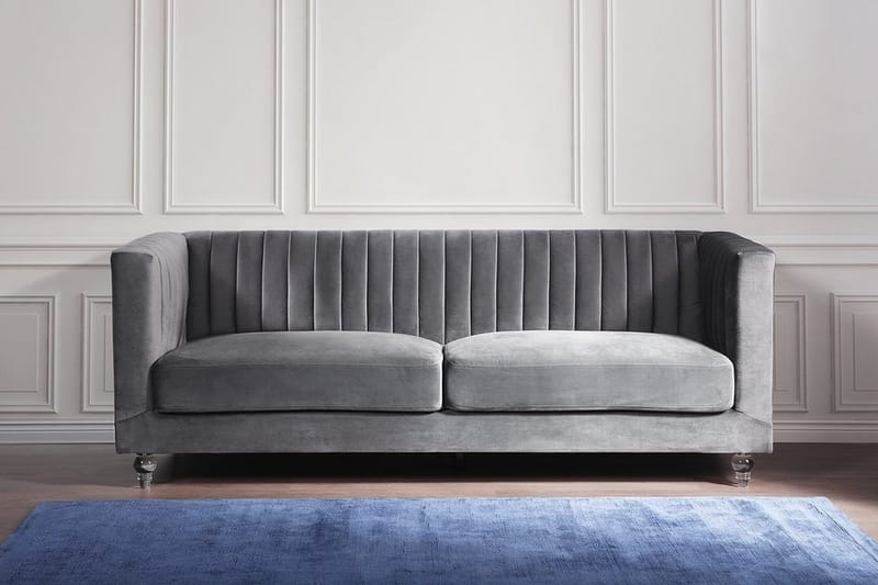 Arvika Soffa 2-4 Sits - Grå - Möbler - Soffa - 3 sits soffa