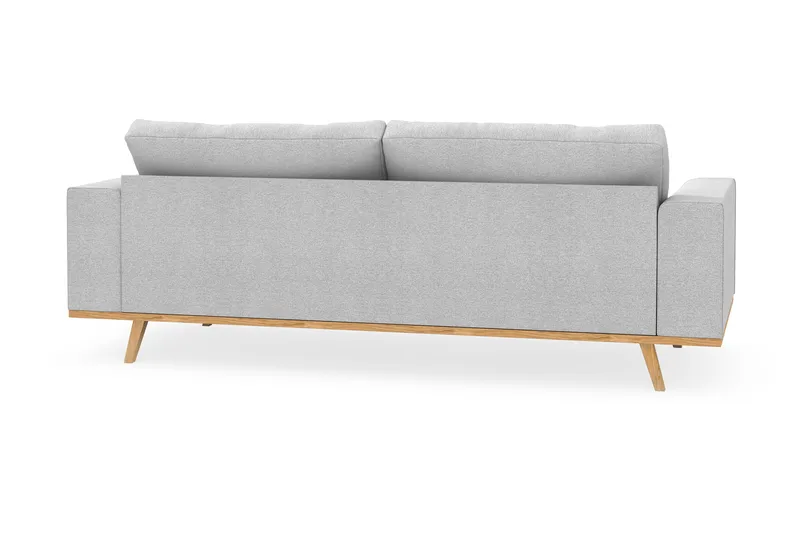 Copenhagen 3-sits Tygsoffa - Ljusgrå - Möbler - Soffa - 3 sits soffa