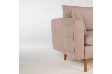 Espeut 3-sits Soffa - Brun - Möbler - Soffa - 3 sits soffa