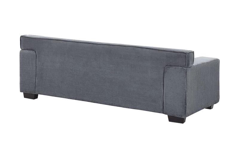 Lahall Manchestersoffa 200 cm - Grå - Möbler - Soffa - 3 sits soffa