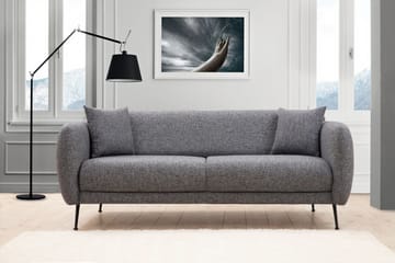Longbush Soffa 3-sits - Grå - Möbler - Soffa - 3 sits soffa