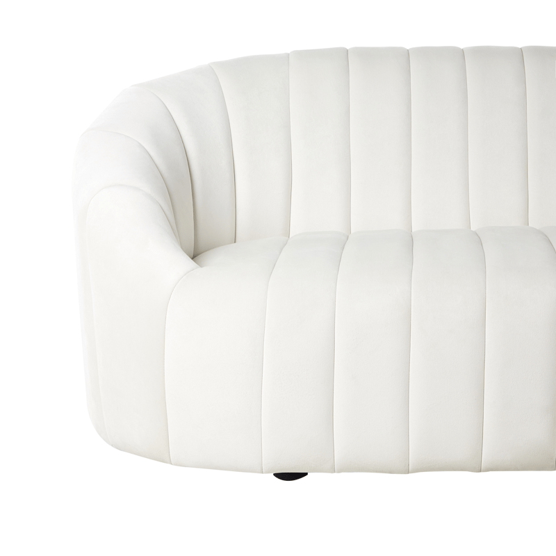 3-sits soffa Malung - Off-White - Möbler - Soffa - Sammetssoffa