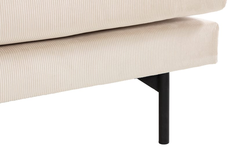 Menard 3-sits Djup Manchestersoffa - Beige - Möbler - Soffa - 3 sits soffa