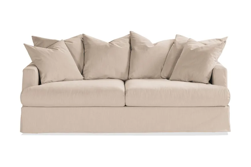 Menard 3-sits Djup Tygsoffa, Beige